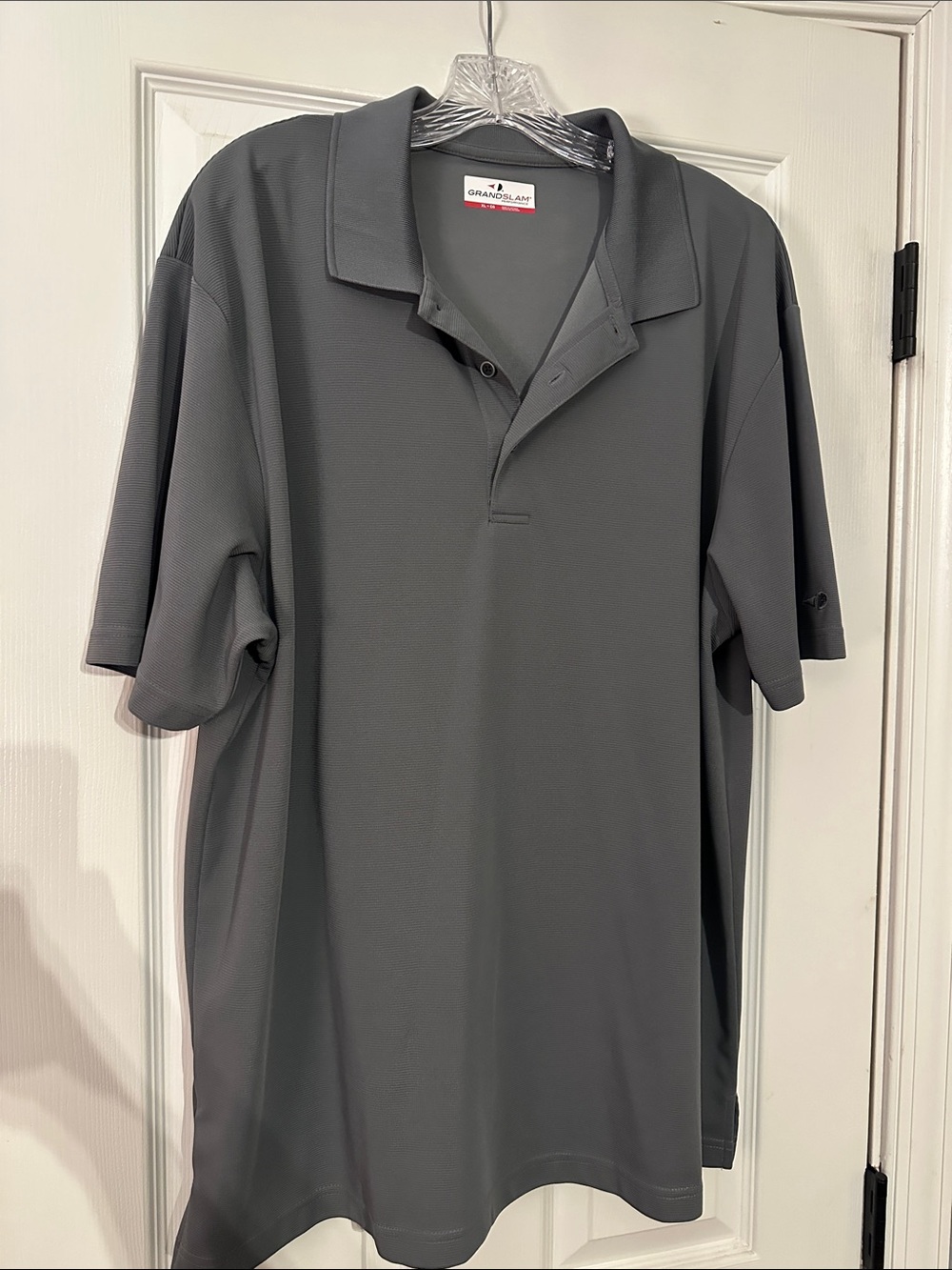 Grand Slam Men's Charcoal Grey Performance Polo